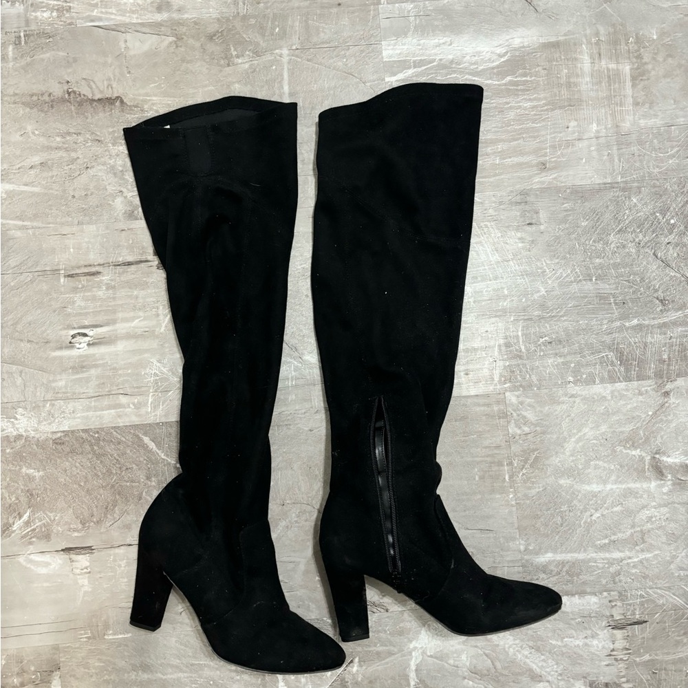 Black Over the Knee Boots